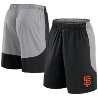 Short Go Hard Fanatics pour hommes, noir/gris, San Francisco Giants