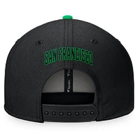 Men's Fanatics Black/Kelly Green San Francisco Giants Lucky Snapback Hat