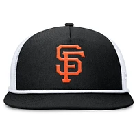 Men's Fanatics Black/White San Francisco Giants Clubhouse Change Up Snapback Hat