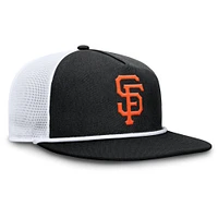 Men's Fanatics Black/White San Francisco Giants Clubhouse Change Up Snapback Hat