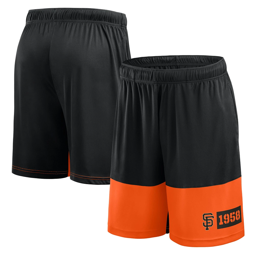 Men's Fanatics Black San Francisco Giants Best of the Shorts