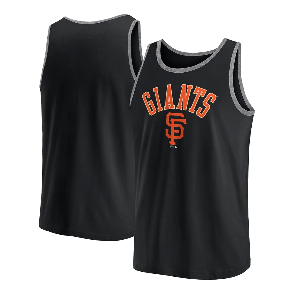 Débardeur noir San Francisco Giants Bet Fanatics pour hommes