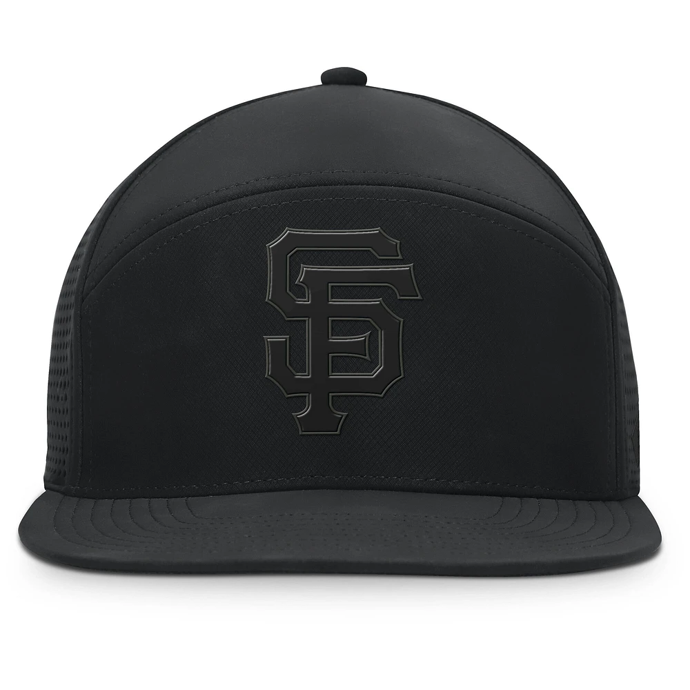 Casquette snapback Fanatics noire pour homme des San Francisco Giants Horizon