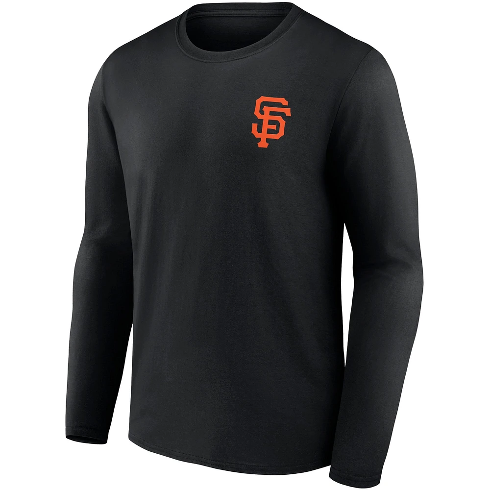 Men's Fanatics Black San Francisco Giants It Doesn't Get More Hometown Collection Long Sleeve T-Shirt