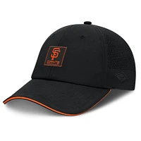 Casquette ajustable Fanatics noire pour homme San Francisco Giants Level Up Driver