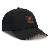 Casquette ajustable Fanatics noire pour homme San Francisco Giants Level Up Driver