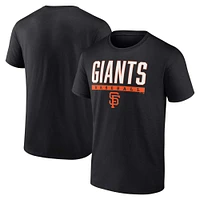 T-shirt noir Fanatics Power Hit des Giants de San Francisco pour hommes