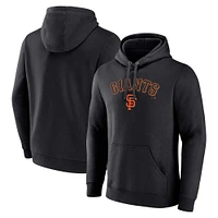 Men's Fanatics Black San Francisco Giants Team Lockup Pullover Hoodie