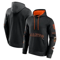 Men's Fanatics Black San Francisco Giants Wild Winner Pullover Hoodie