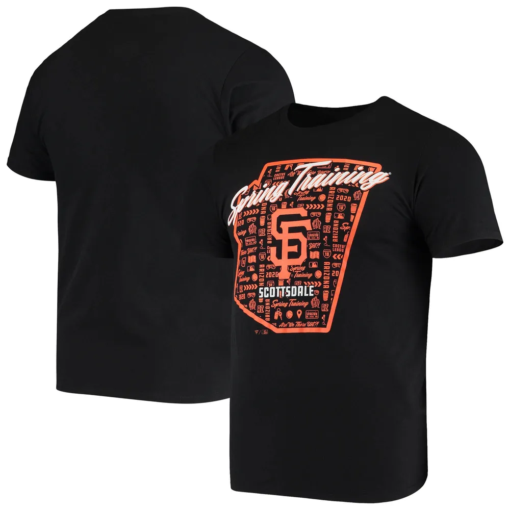 Lids San Francisco Giants Fanatics Branded 2020 Spring Training Southpaw T- Shirt - Black