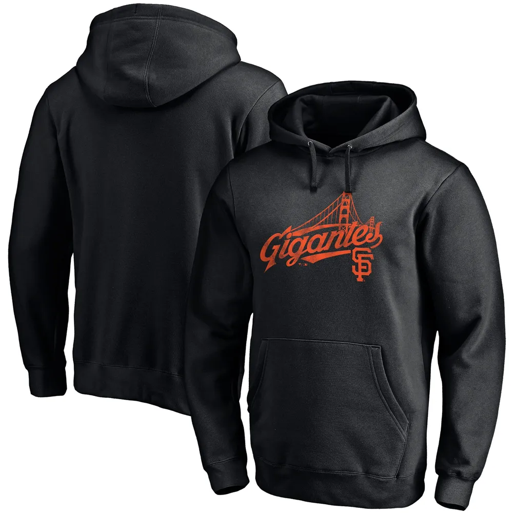 Lids San Francisco Giants Fanatics Branded Gigantes Team Fitted Pullover  Hoodie - Black