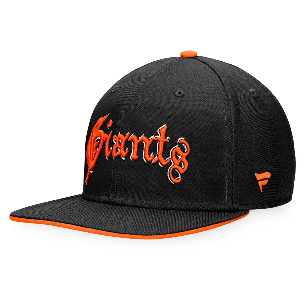Men's Fanatics Branded White San Francisco Giants Iconic Snapback Hat