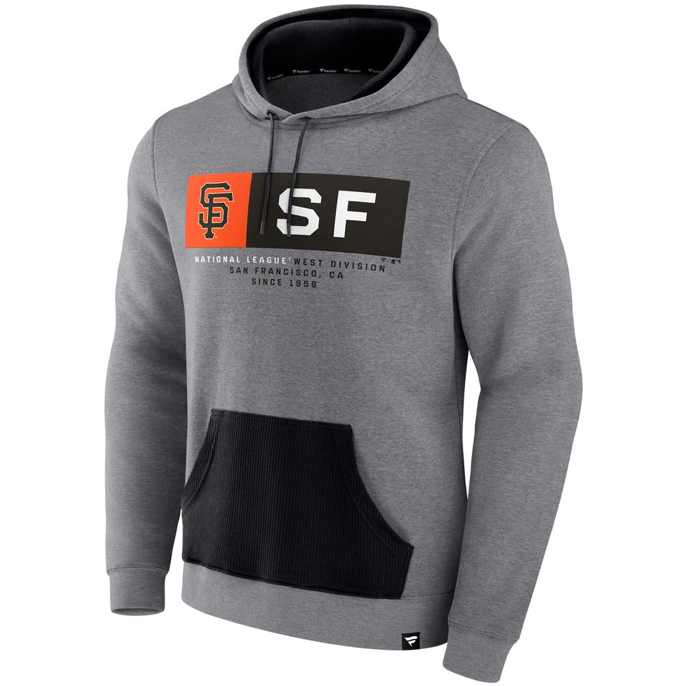 Men's Fanatics Branded Black/Heathered Gray San Francisco Giants