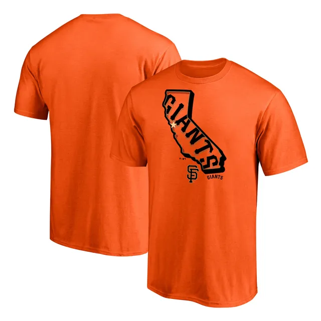 Men's San Francisco Giants Fanatics Branded Black 2021 Postseason Orange  October T-Shirt