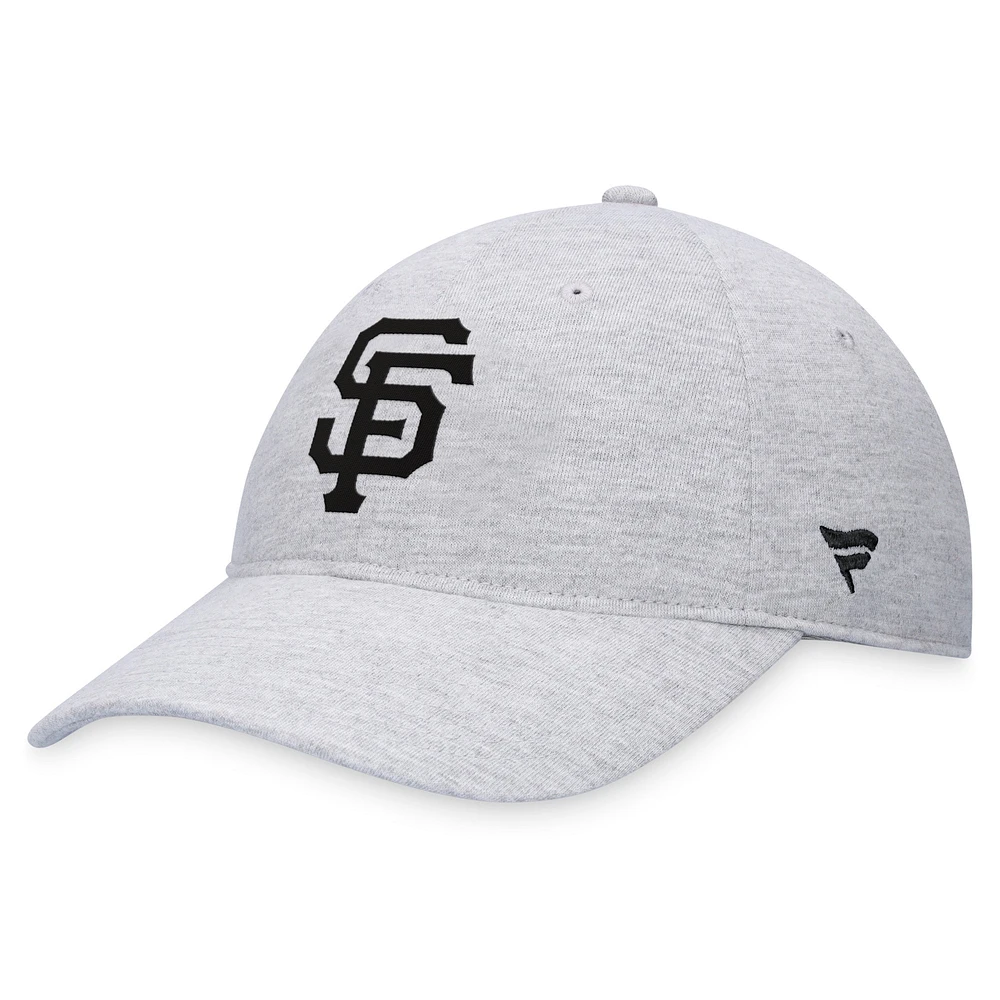 Casquette réglable avec logo Fanatics gris des Giants de San Francisco pour hommes