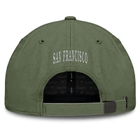 Casquette ajustable Fanatics Green San Francisco Giants Elements Utopia pour homme