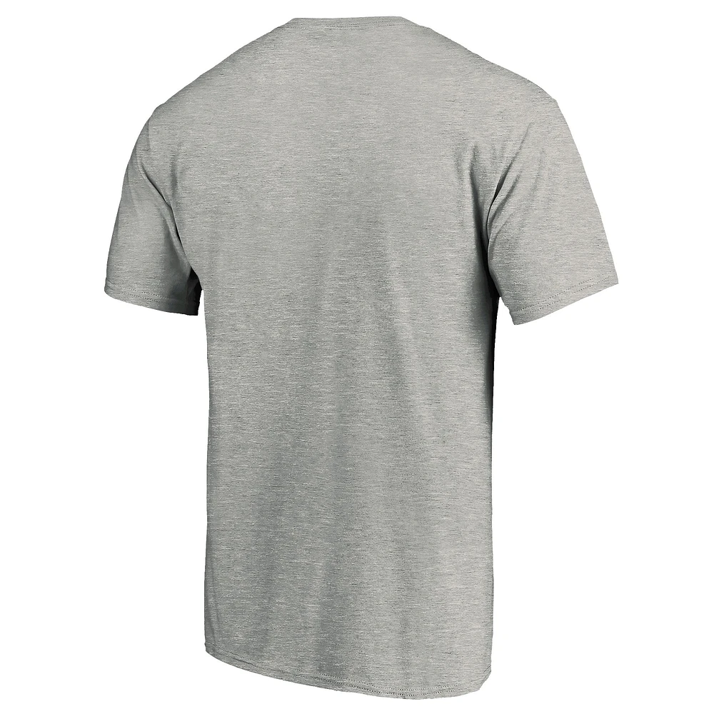 T-shirt fanatiques gris chiné de l'équipe préparation des Giants San Francisco pour hommes