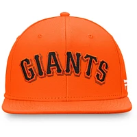 Men's Fanatics Orange San Francisco Giants Team Core Fitted Hat