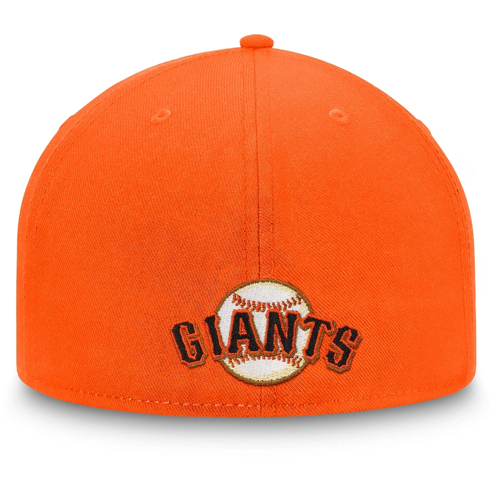 Men's Fanatics Orange San Francisco Giants Team Core Fitted Hat