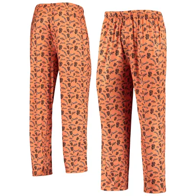 San Francisco Giants FOCO Cooperstown Collection Repeat Pajama Pants - Orange