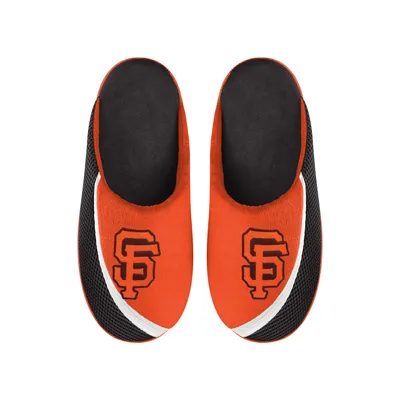 San Francisco Giants FOCO Big Logo Color Edge Slippers