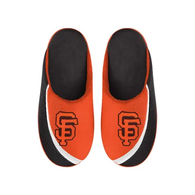 Lids Chicago Bears FOCO Retro Colorblock Logo Gel Slide Sandals