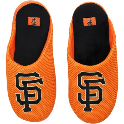 San Francisco Giants FOCO Big Logo Colorblock Mesh Slippers