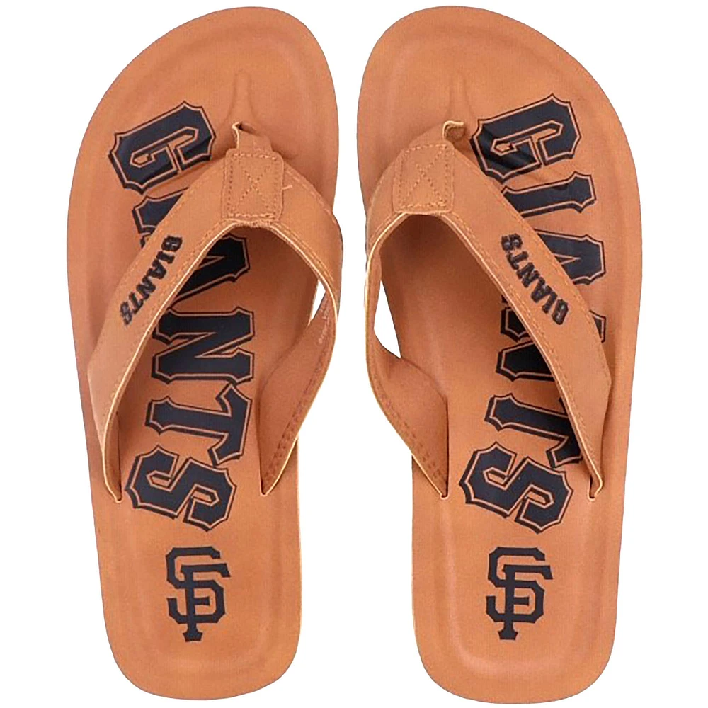 Sandales FOCO San Francisco Giants Color Pop pour hommes