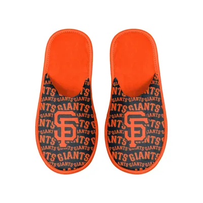 San Francisco Giants FOCO Scuff Logo Slide Slippers