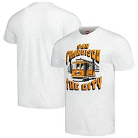 Men's Homage  Ash San Francisco Giants The City Hyper Local Tri-Blend T-Shirt