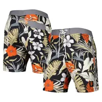 Tommy Bahama Men's Tommy Bahama Royal Chicago Cubs Naples Layered Leaves  Swim Trunks