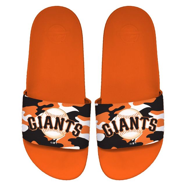 Sandales à enfiler ISlide San Francisco Giants Camo Motto pour hommes