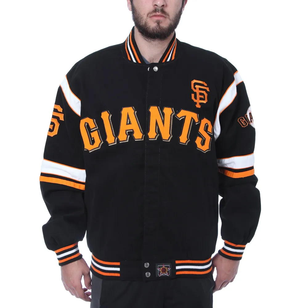 San Francisco Giants JH Design Toddler Reversible Hooded Jacket - Black