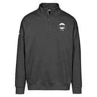 Sweat-shirt zippé Murray à quart de tour pour homme la collection Cooperstown des Giants San Francisco Levelwear, noir