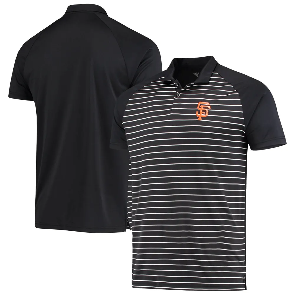 Men's Antigua Black/Gray San Francisco Giants Nova Polo