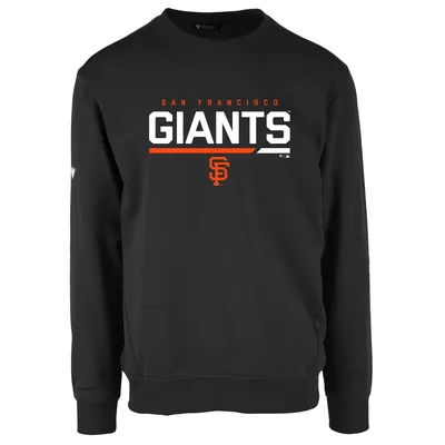 San Francisco Giants Levelwear Zane Fleece Pullover Sweatshirt - Black
