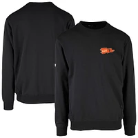Men's Levelwear  Black San Francisco Giants Zane Rafters Pullover Sweatshirt