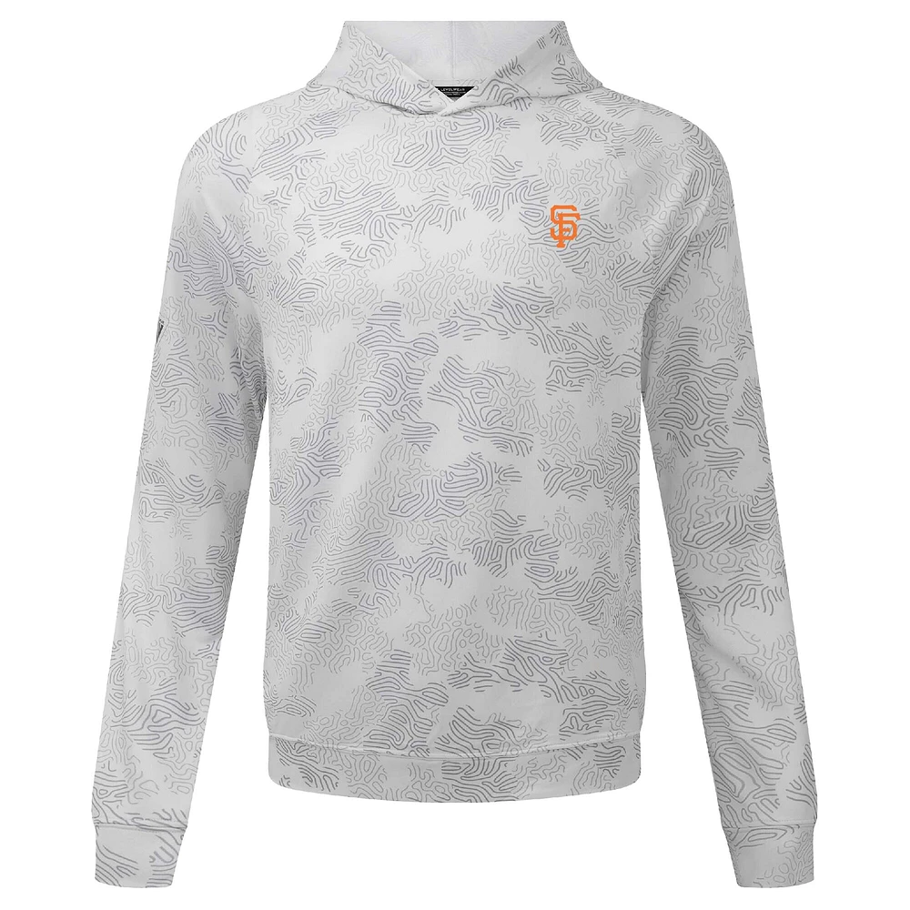 Sweat à capuche Blender Insignia 2.0 pour homme des Giants de San Francisco Levelwear blanc