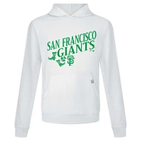 Sweat à capuche blanc pour homme Levelwear San Francisco Giants St. Patrick's Day Relay Boots