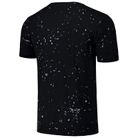 T-shirt Majestic Threads noir/blanc pour hommes, San Francisco Giants Splatter