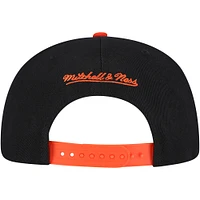 Men's Mitchell & Ness Black San Francisco Giants Rise Up Snapback Hat