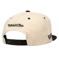 Casquette Snapback pour homme Mitchell & Ness crème San Francisco Giants