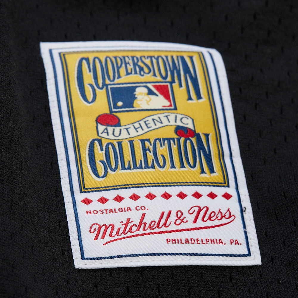 Maillot d'entraînement au bâton authentique Mitchell & Ness Matt Williams pour homme, noir, San Francisco Giants 1993