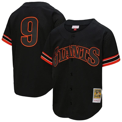 Maillot d'entraînement au bâton authentique Mitchell & Ness Matt Williams pour homme, noir, San Francisco Giants 1993