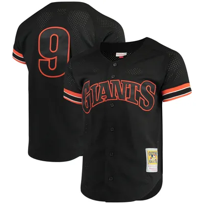 Men's San Francisco Giants Will Clark Mitchell & Ness Gray Cooperstown Collection Mesh Batting Practice Jersey