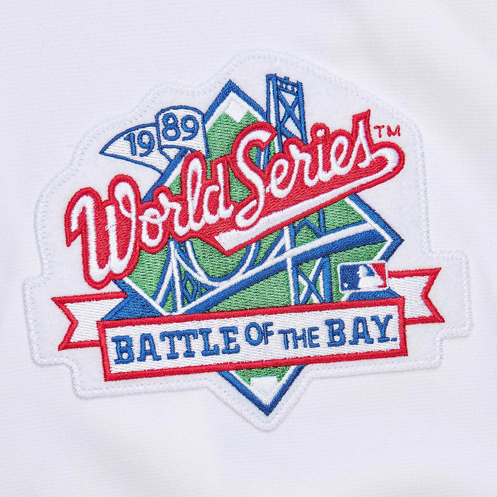Mitchell & Ness Will Clark blanc San Francisco Giants Cooperstown Collection 1989 maillot authentique pour hommes