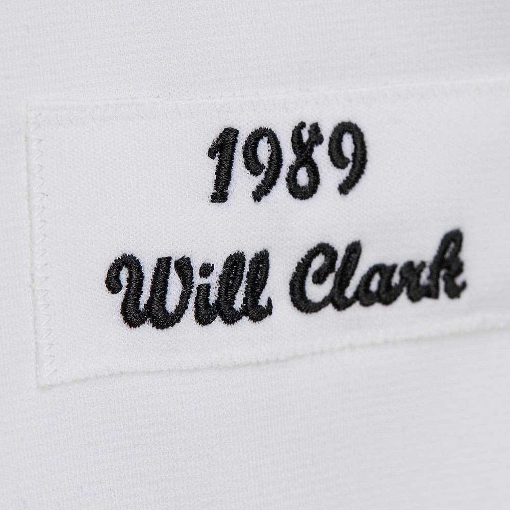 Men's Mitchell & Ness Will Clark White San Francisco Giants Cooperstown Collection 1989 Authentic Jersey