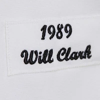Men's Mitchell & Ness Will Clark White San Francisco Giants Cooperstown Collection 1989 Authentic Jersey