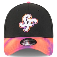 Men's New Era  Black/Orange San Francisco Giants 2025 City Connect 39THIRTY Flex Hat