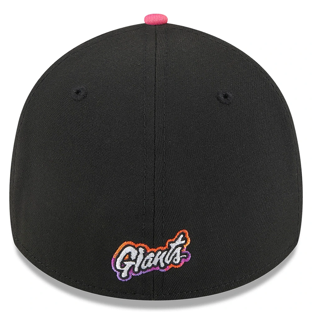 Men's New Era  Black/Orange San Francisco Giants 2025 City Connect 39THIRTY Flex Hat